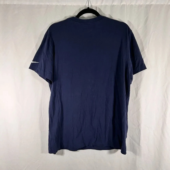 Dallas Cowboys Nike Shirt Men's Large Blue Short Sleeve Crew Neck Dri-Fit - Picture 8 of 10